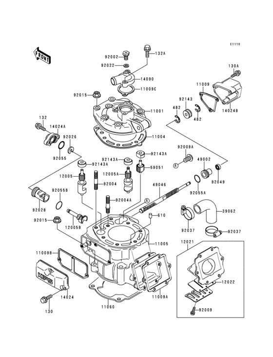 Cylinder head/cylinder(1/2)