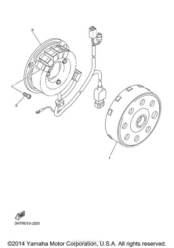 SR400FCGY Генератор