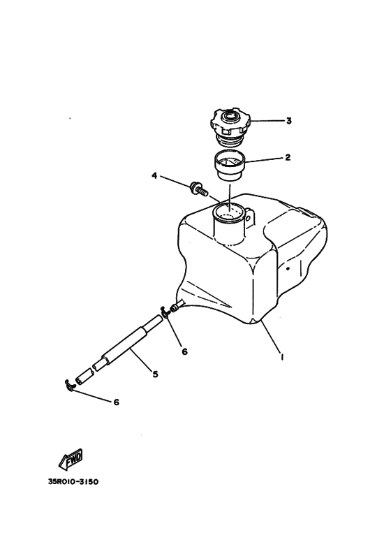 Oil tank assy