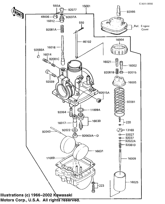 Carburetor assy