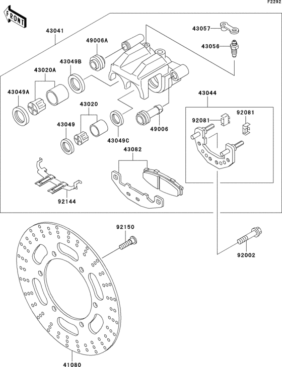 Front brake(d10)