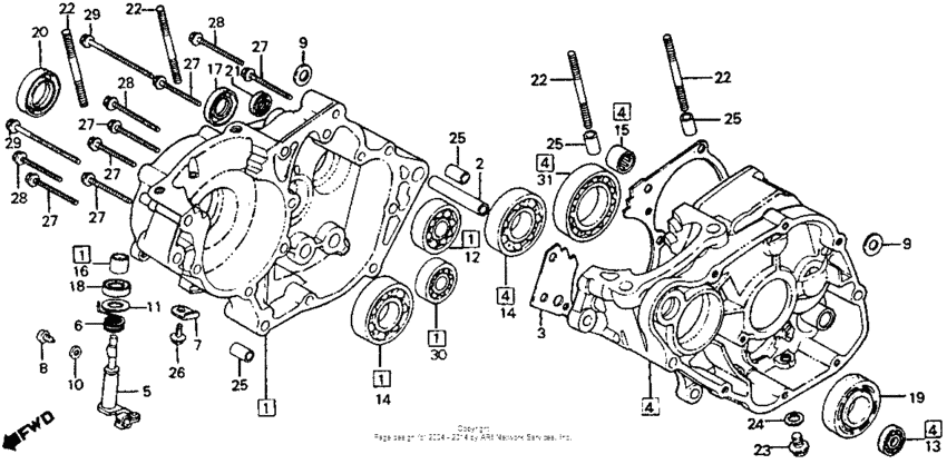 Crankcase 81-82