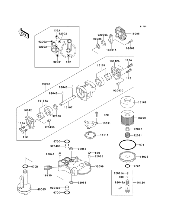 Oil pump(1/2)