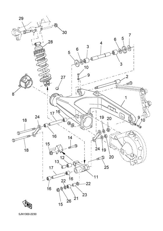 Rear arm   suspension