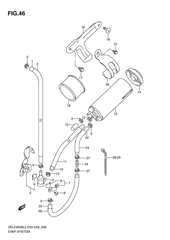 Evap system