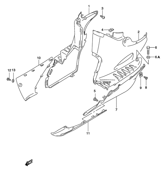 Side leg shield