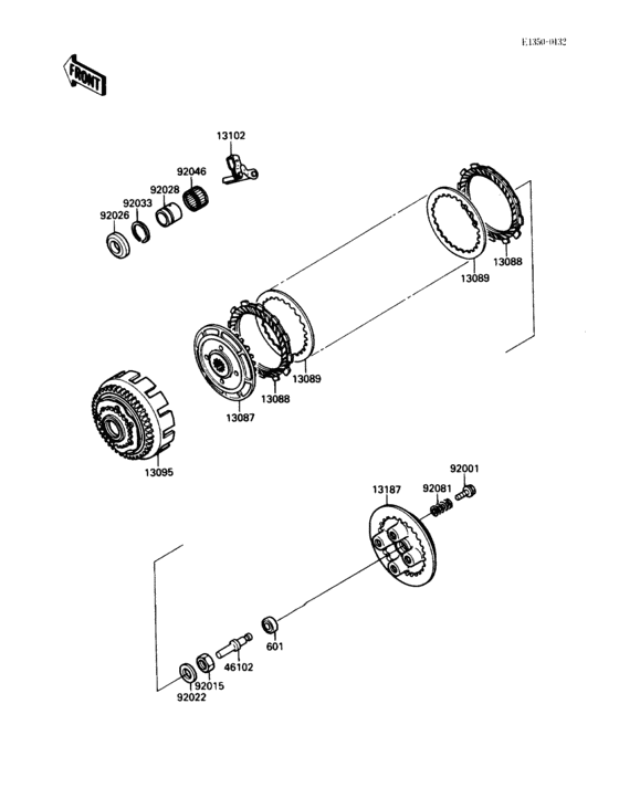 EL250 Сцепление