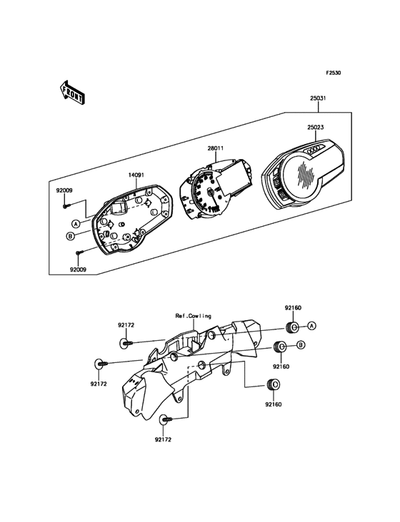 ZX636 Приборы