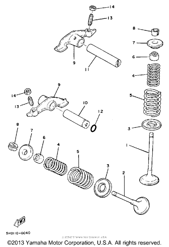 BW200ET Клапана