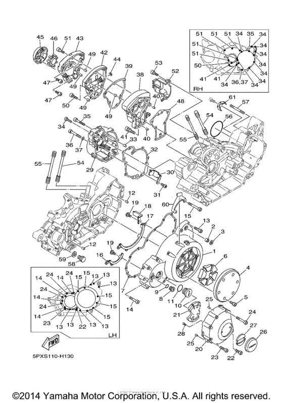 XV17PCYS Боковые крышки