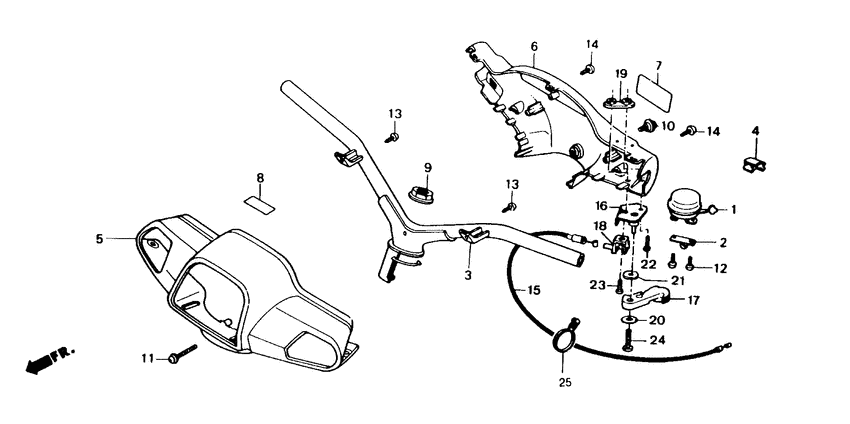 Handle pipe/handle cover