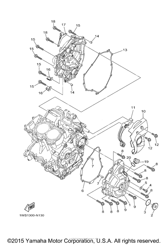 FZ07FCW Боковые крышки