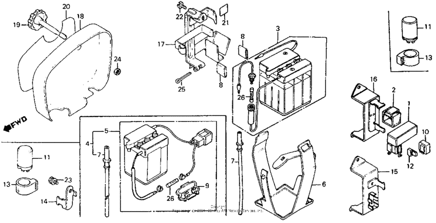 Battery box + battery
