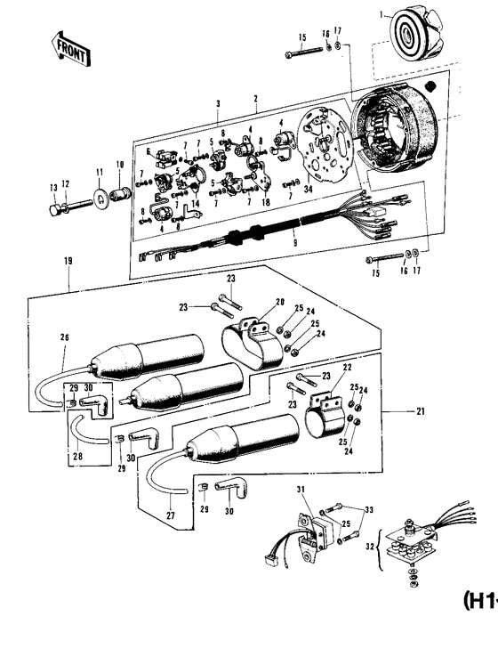 Ignition/generator/regulator