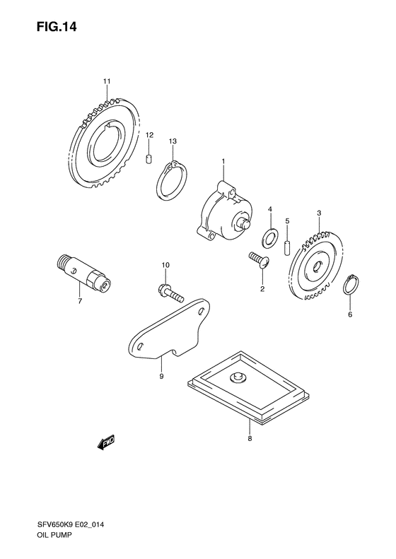 SFV650 Маслонасос