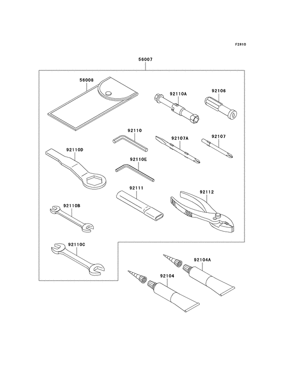 ZX600 Owner's tools