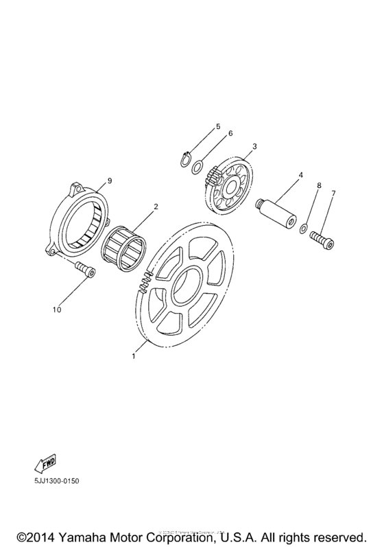 YZF-R1 Стартер