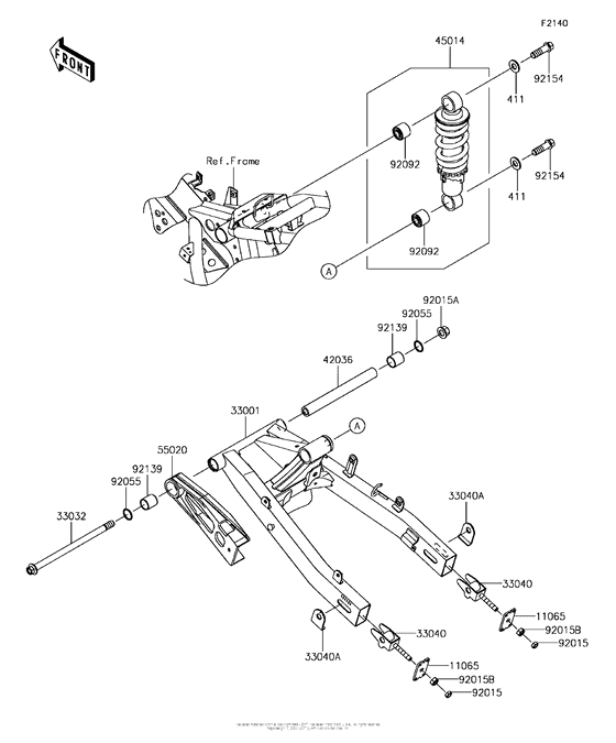 Swingarm/shock Absorber