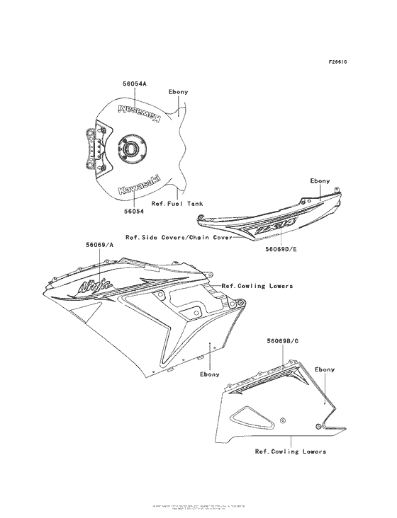 ZX1400 Decals (Ebony)(Cbf)