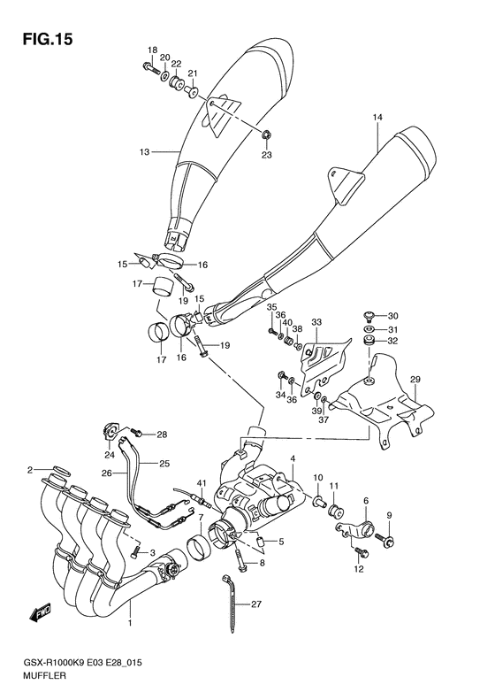 Muffler comp