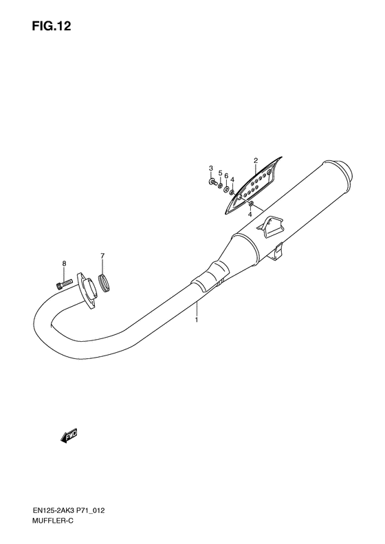 Muffler comp