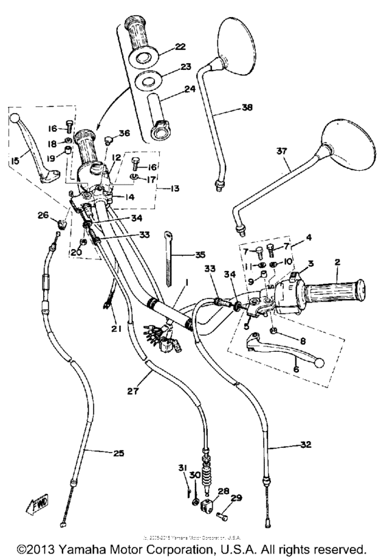 Handle-wire