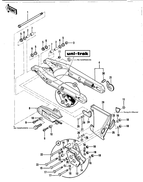 Swing arm/chain cover