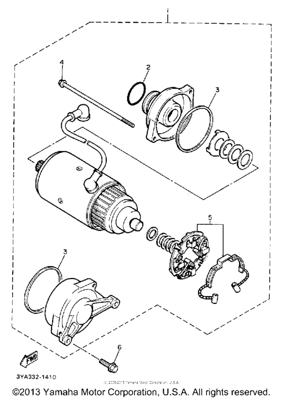 FJ1200AEC Стартер
