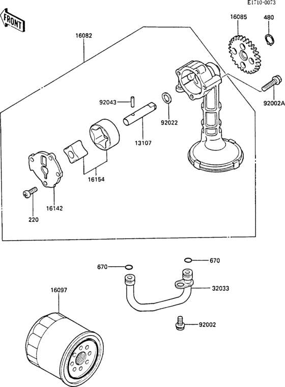 Oil pump(en450ae000001-029479)