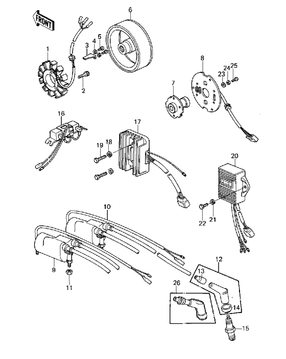 Ignition/generator/regulator