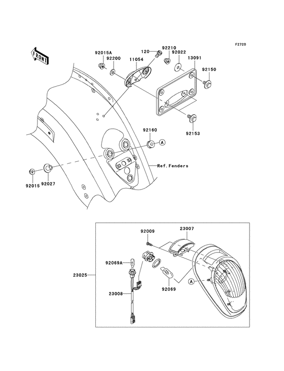 Taillight unit ass`y