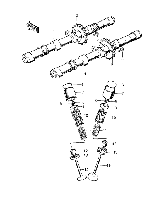 Camshafts/valves
