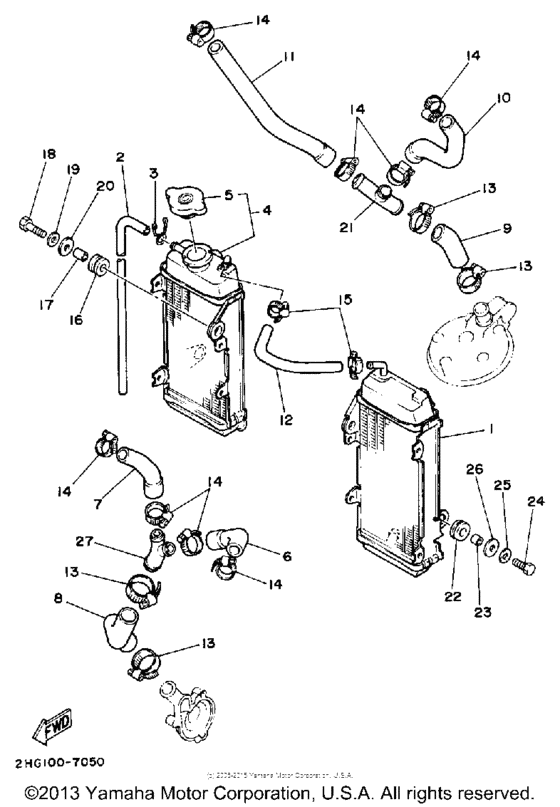 Radiator-hose