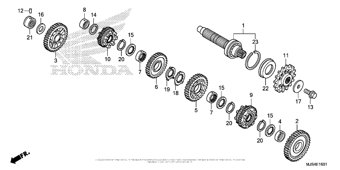 Transmission (Countershaft)
