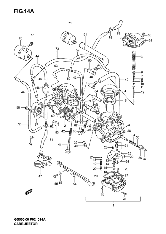 Carburetor assy