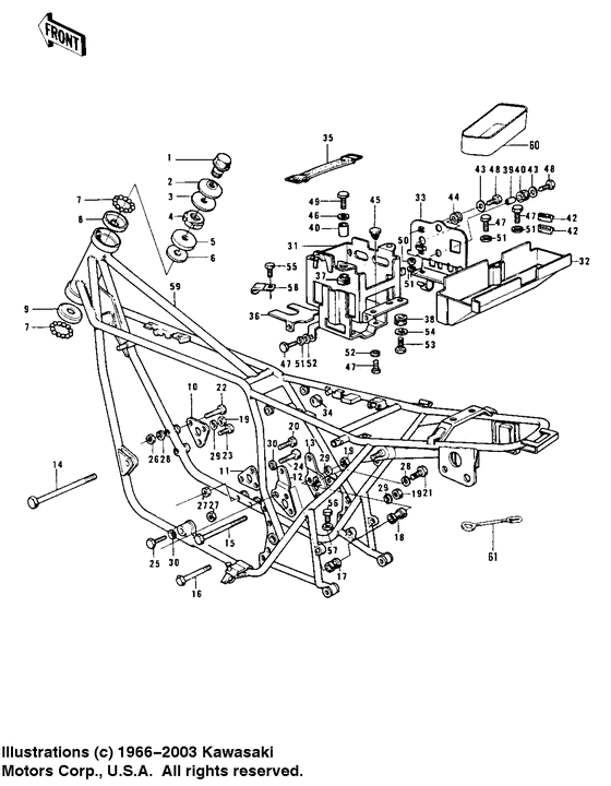Frame/frame fittings