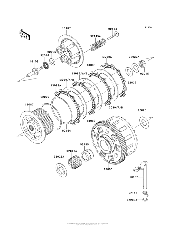 ZR1000 Сцепление