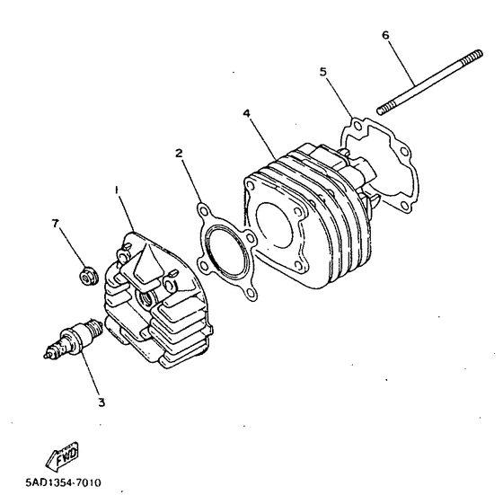 YN50R Головка цилиндров