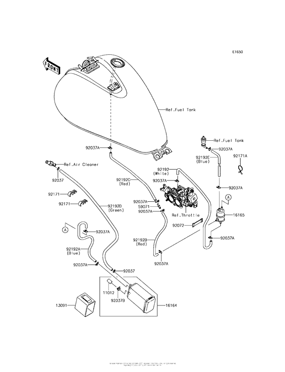 VN900 Fuel Evaporative System (Ca)