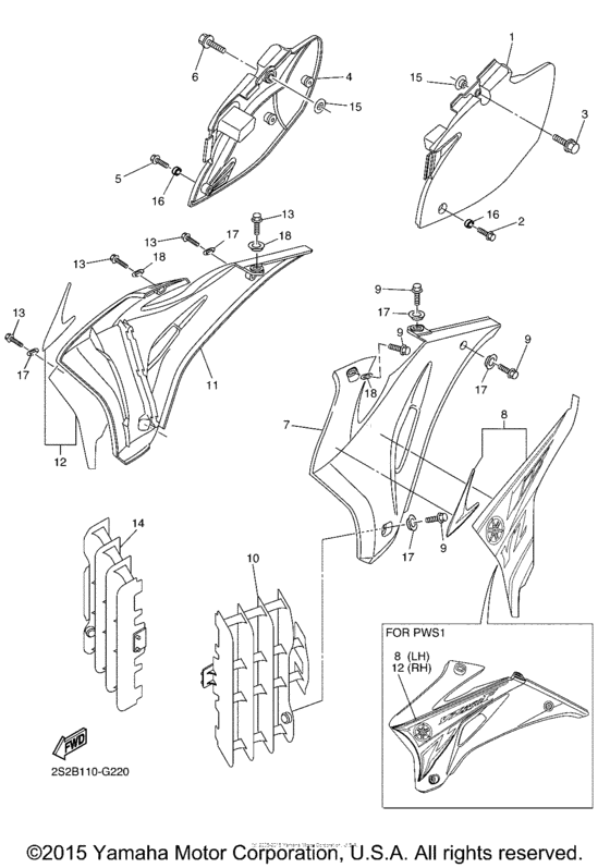  Боковые обтекатели