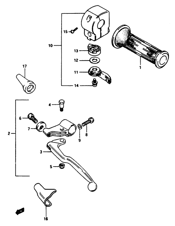 Left handle switch