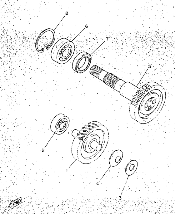 YN50R Трансмиссия