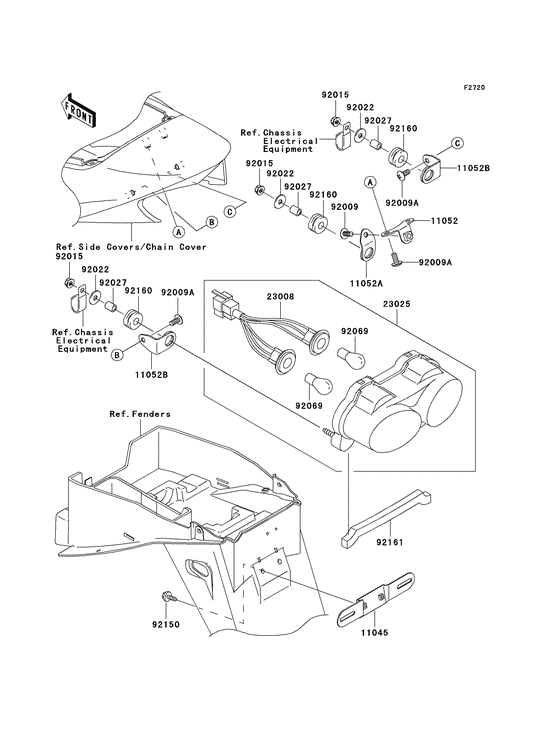 Taillight unit ass`y