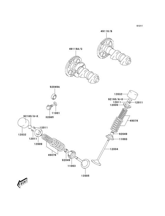 Valve(s)/camshaft(s)(1/2)