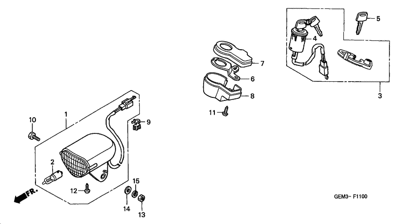 Headlight/ combination switch