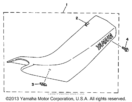 WR200RD Сиденье