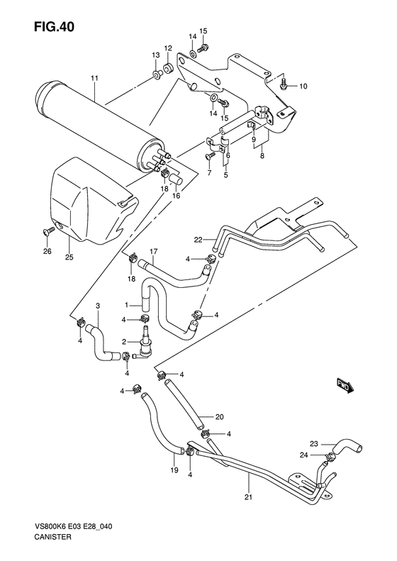Evap system