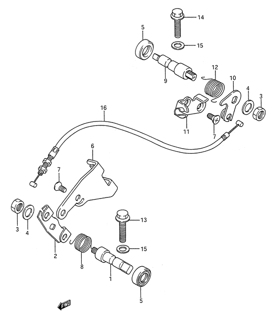 Decomp shaft