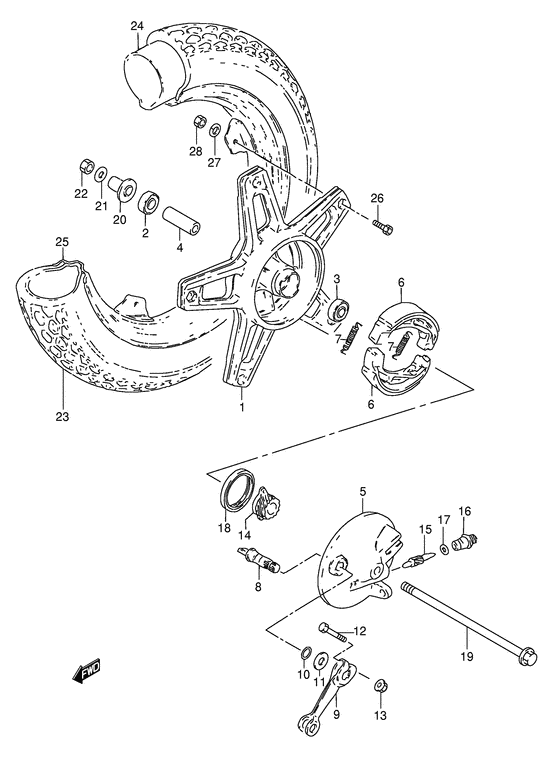 Transom + tube