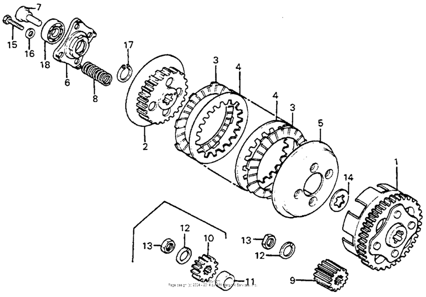 XL75 Сцепление